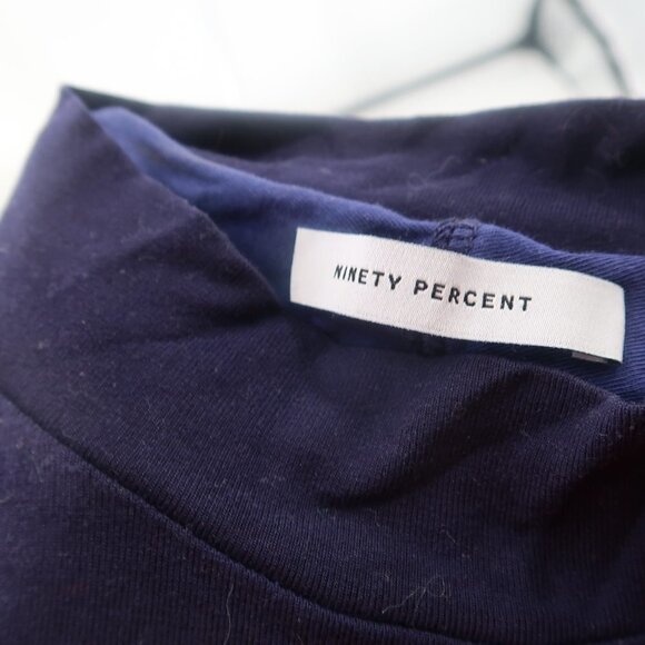 Ninety Percent Blue Orange Tie Dye Style Rita Bodysuit Size Medium - Picture 4 of 8